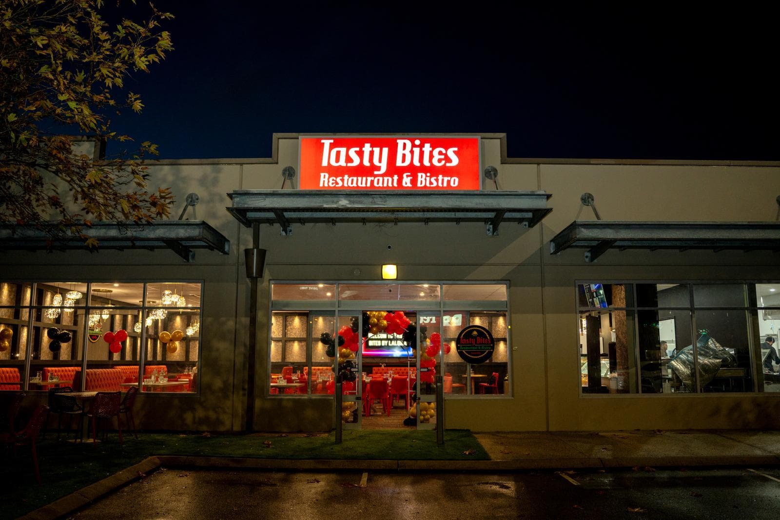 Tasty Bites Restaurant & Bistro entrance